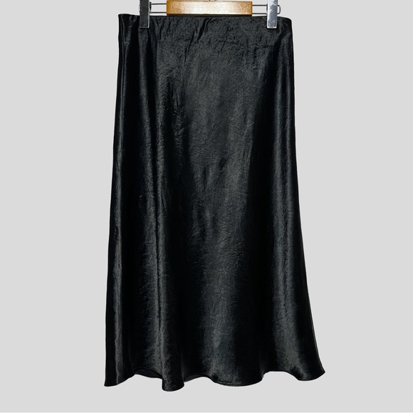 Babaton Dresses & Skirts - BABATON Slip Satin Midi Skirt Bias Cut Minimalist Quiet Luxury Aritzia